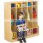 Daycare center furniture kids cabinet wooden kids Storage Cabinets