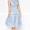 china hot sales fashion Lace Midi Prom Dress