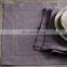 stone washed pure linen napkins/placemat with dot hemstitch in many colors