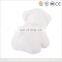 Custom made kids white plush mini teddy polar bear toys