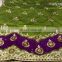 african sequins george lace flower embroidery fabric of GL10033-1 Swaali Made In India George & Wrapper 2016 Design 15