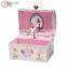 Newest Design Paper Cardboard Gift Music Box With a Dancing Ballerina