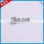 Newest Fine Workmanship Die Casting Coat Embroidered Logo Metal Leather Labels For Jeans