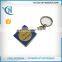 custom logo coin keychain supermarket trolley coin key ring