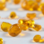 Shandong zhuyuan export recycle glass bead intermix 1-3mm3-6mm6-9mm orange yellow aggregates glass bead