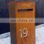 Rusted look waterproof corten steel letter boxes for sale