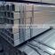 Structural steel section properties hot galvanized square/rectangular steel pipe