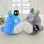 Different colors cute plush totoro toy manufacture in china