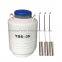 6l cryogenic refrigerated liquid nitrogen containers YDS-6 for vaccine storage