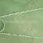 pole top make off; pole guying clamp; pole top