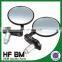 7/8" Handlebar Universal Motorcycle Aluminum Black Rearview Side Mirrors