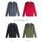 Plain Blank Zip Up Hoodie Cotton Polyester Lightweight Wholesale