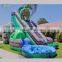 inflatable corkscrew water slide