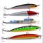 Hampool Weedless Saltwater Bass Minnow Jigging Soft Plastic Fishing Lures