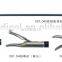 Double Action 5mm Laparoscopic Insulated Curved Bipolar Forceps with Cable