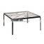 Coffee Tea Table Tempered Glass Top Table