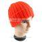 Wholesale fashionable acrylic hat crochet hat solid color beanie cap