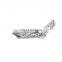 Front Bumper Grille With Chrome For Toyota Corolla 2014 USA SE 53111 - 02770
