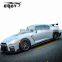 replacement nism style car accessories for nissan GTR with spoiler diffuser front bumper side skirt