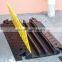 Lower Factoty Price 900*600*75mm Soft Flexible 3channels Rubber heavy duty cable protector