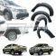 Dongsui High Quality ABS Black Wheel Flares Fender Flare for Hilux Vigo Revo Dmax Np300
