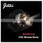 Baitcasting Reel Dual Brake System 12Kg Carbon Fiber Drag 7.0:1 High Speed Lightweight 204g Fishing Reel