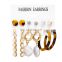 Fashion designs jewelry hoop ear rings for women earring