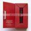 Custom made cardboard gift packing box with ribbon cosmetics packaging
