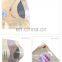 Custom  laminated plastic three side seal bags with Handle and clear window for food gift retail/wholesale dealers