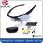 High impact resistance 2mm lens military shooting glasses with myopia frame
