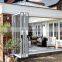 New arrival External Aluminium Bifold Doors Bi-Folding Door and Windows with lock