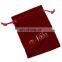 2021 Custom Made colors Jewelry Drawstring Dust Bags Velvet For gift