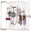 Transparent Acrylic 216 Earring Holes Stand Plexiglass Jewelry Organizer for Girls