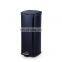 20L Household Trash Can Black Garbage Bin Soft Close Waste Bin