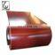 CGCC ppgi coils ral3005 film coated  matte colored galvanized steel roll ppgl ppgi matt