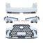 Bumper kits for toyota 4runner 2010-2020 year turning to lexus GX model include led headlights front and rear bumpers
