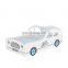 New Style Attractive White Wooden children's bed car bed for kids