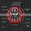 SMAEL 8047 Quartz Watches Sports  Male Clock Alarm 50M Waterproof Stopwatch LED Back Light Wristwatches Men Watch Sport