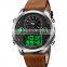 Skmei 1653 Branded Men Analog Digital Watches Night Light Waterproof Sports Wristwatch Chronograph