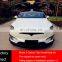 Runde Carbon Fiber Material Auto Car Small Body Kit With Front Rear Lip Side Skirts And Spoiler For Tesla Model X body kit