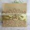 Personalized Laser Cut with Metal Tablet High Quality Arabic Wedding Invitation Cards