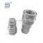 High quality female and male poppet type  3/8 inch  ISO 7241 A hydraulic quick couplings for tractor