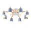 Industrial Home Decorative Hanging Lights for Restaurant Cafe Bar E27 Bulb Iron Pendant Lights
