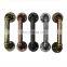 Rustic Iron Industrial Pipe Wood Grab Bar Gate Barn Door Pull Handle