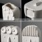 Flower Ceramic Vases Decor Home & Porcelain House Nordic Baccarat White Ornament Homes Man Human Modern Head Face Vase