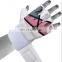 Custom Design Professional punching training MMA Half finger PU Leather boxing gloves