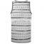 Wholesale Price Plain Dye Solid O-Neck 100% Cotton Casual Muscle Tank Tops vest for Men