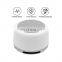 1200mah Rechargeable Wireless White Noise Sound Machine Night Light for Baby Sleep  with blue tooth speek