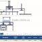 Automatic brick pallet separation and stacking production line