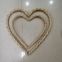 Customized Heart-Shaped Wicker Home Ornaments New Design